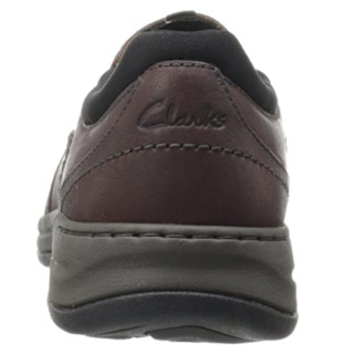 Clarks Portland 2 男士一脚蹬休闲皮鞋 Brown Leather US8