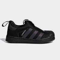 adidas 阿迪达斯 SUPERSTAR 360 I  CG6579 三叶草 女童经典鞋 黑色 21