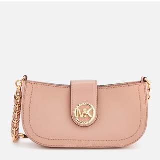 银联专享：MICHAEL KORS XS号 Pouchette 法棍腋下包 奶茶粉色