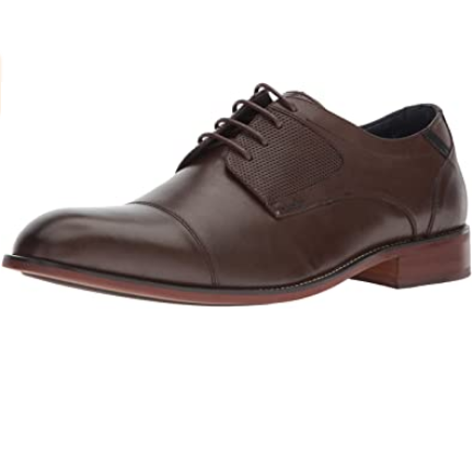 史蒂夫·马登 STEVE MADDEN Derium 男士皮鞋 Brown Leather US7