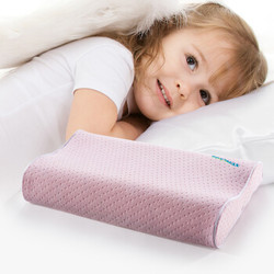 赛诺SINOMAX美梦小童调节枕慢回弹记忆儿童枕头双层调节枕芯保护枕 粉红色 *3件