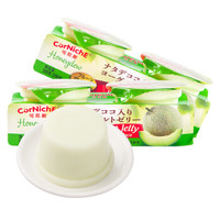 可尼斯（CorNiche）马来西亚进口 密瓜味乳酸菌椰果果冻布丁 休闲食品儿童零食  4杯装 320g *21件