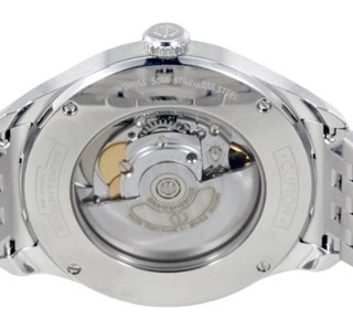 BAUME & MERCIER 名士 CLIFTON克里顿系列 MOA10141 男士机械手表 41mm 银盘 银色不锈钢带 圆形