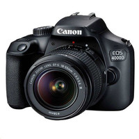 Canon 佳能 EOS 4000D （18-55mm） 单反相机 套机