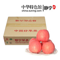 静宁馆 红六福 特产水果 红富士苹果 65#—70#小果箱装 新鲜苹果 西北