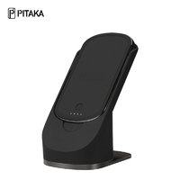 PITAKA MagEZ Juice手机桌面磁吸支架充电宝二合一无线充电器底座