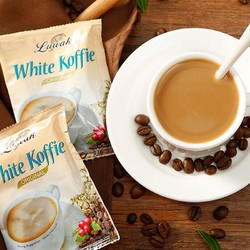 Luwak White Koffie 露哇白咖啡 Luwak 露哇 速溶猫屎白咖啡粉 200g