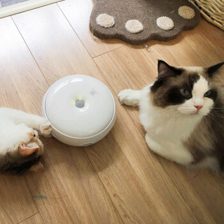 Homerun霍曼猫玩具 甜甜圈智能自动猫咪互动逗猫棒 电动逗猫器猫咪用品 甜甜圈玩具