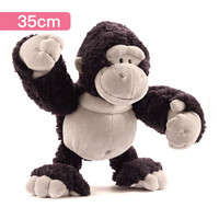 德国NICI 猩猩公仔毛绒玩具玩偶 正版站姿猩猩公仔 33974 35cm *2件