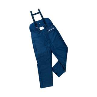 代尔塔/DELTAPLUS 405001 冷库防寒裤 背带式防寒保暖工作裤  藏青色 M 1件 可定制