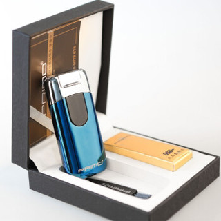 PRIMO 普力魔 充电火机 USB电弧打火机 防风创意礼物电子点烟器usb-040蓝冰