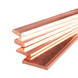 广邦电缆附件紫铜排铜排紫铜条红铜镀锡铜排母线排5mm40mm1米