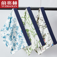 俞兆林 男士内裤 内裤男 平角裤时尚透气印花四角短裤3条装 时尚印花3条 XL