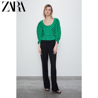 ZARA 03564032500 女士波点印花衬衫