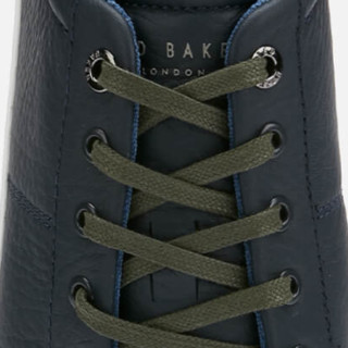 TED BAKER Ephran系列系带平底男士休闲鞋板鞋 Dark Blue UK 7 