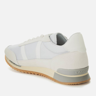 Lacoste 拉科斯特 Partner Retro 男款休闲鞋 Light Grey/Off White UK 7