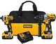 DEWALT 得伟 20V MAX XR无刷冲击驱动器和锤钻组合套件 DCK299M2