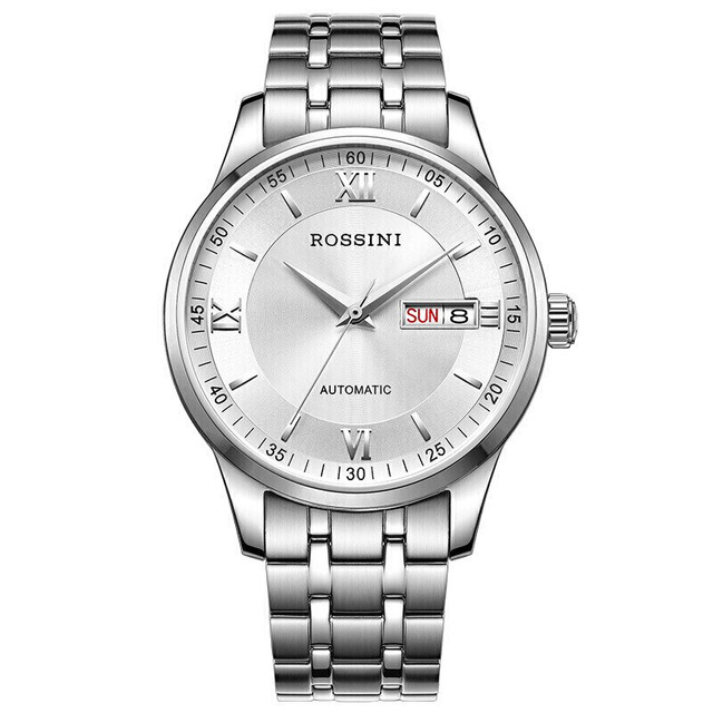 移动端、京东百亿补贴：罗西尼 雅尊商务启迪系列 40毫米自动上链腕表 515701W01D