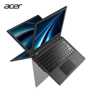 宏碁（Acer）墨舞 TMB118 11.6英寸笔记本电脑（四核N4100 4G 128GSSD IPS高清 360°翻转 十点触控 Win10）