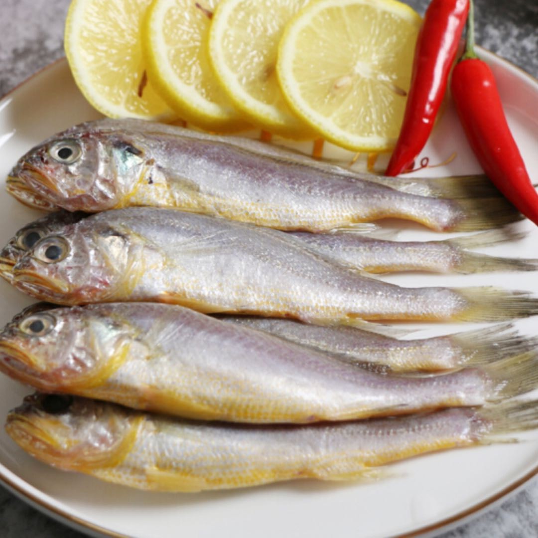 限地区抄作业渔港渤海小黄鱼1000g6件