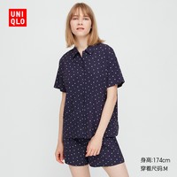 UNIQLO 优衣库 428031 女士短款睡衣