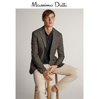 Massimo Dutti 02042252500 男士修身西装外套