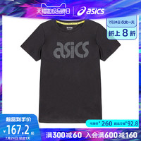 ASICS亚瑟士女子logo印花运动休闲短袖T恤夏2192A065-002 *3件