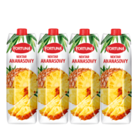 富尔图娜果汁 菠萝汁 1L*4瓶