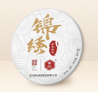 凤牌 锦绣 乔木老树 普洱生茶茶饼 357g