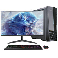 AOC A916HB1601 27英寸台式机 酷睿i5-9400F 8GB 512GB SSD GTX 1660 Super 6G