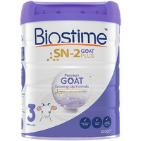 25号0点：Biostime合生 元婴幼儿羊奶粉3段 800g
