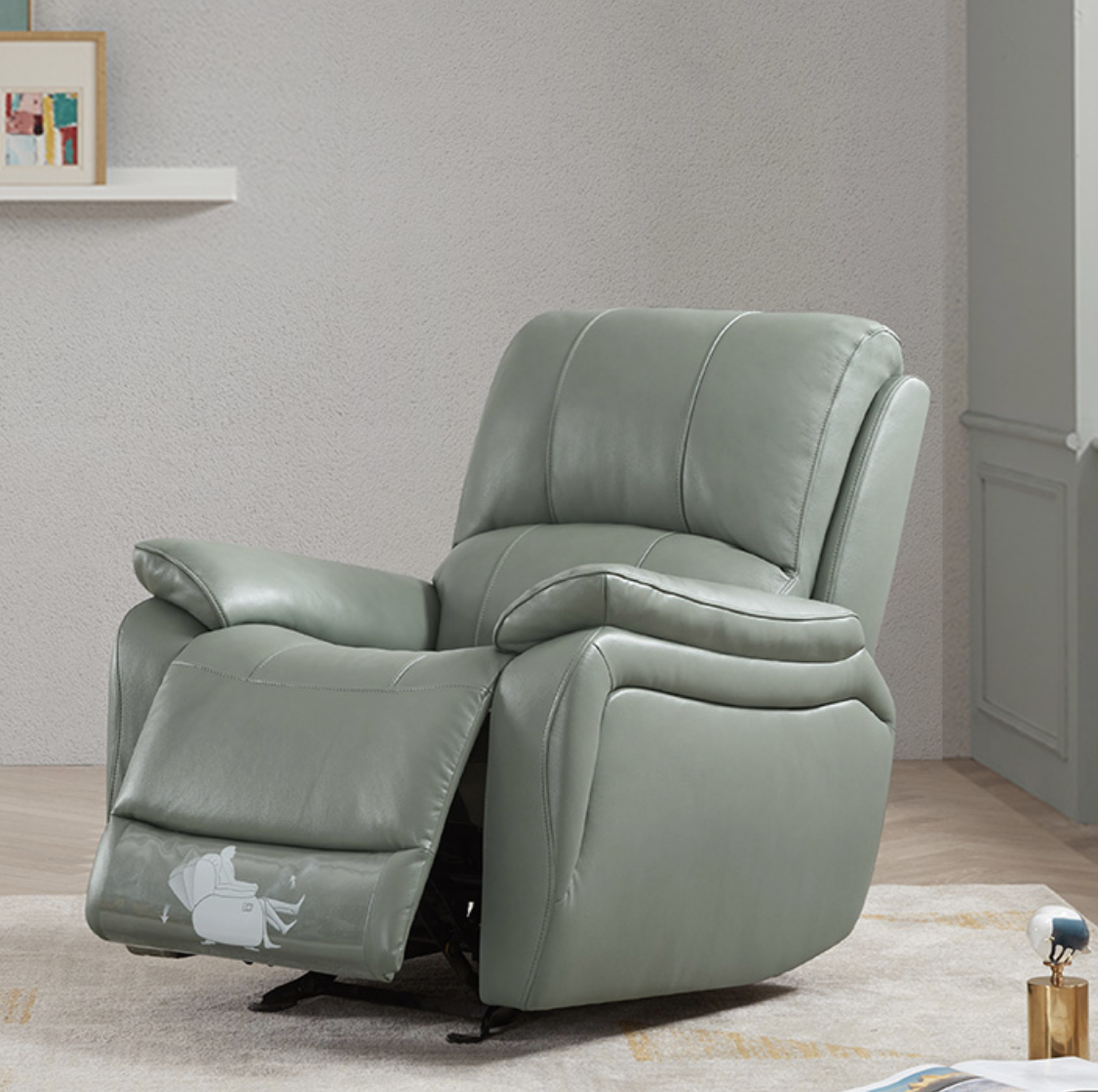 kuka顾家家居a006功能单椅沙发