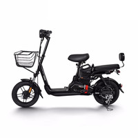 Yadea 雅迪 小轻新 精致版 电动车 TDT1063Z 新油光黑