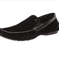 史蒂夫·马登 STEVE MADDEN Nickson Slip-On Loafer 男士休闲皮鞋 Black Suede US7