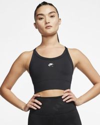 Nike Air Swoosh 女子中强度支撑一片式衬垫运动内衣