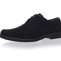 Hush Puppies 暇步士 Commemorate Oxford 男款牛津系带皮鞋 Black Suede US7