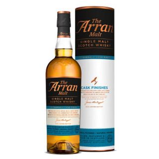倾酌 艾伦Arran 限量玛莎拉桶 单一麦芽威士忌700ml 苏格兰 原装进口 洋酒