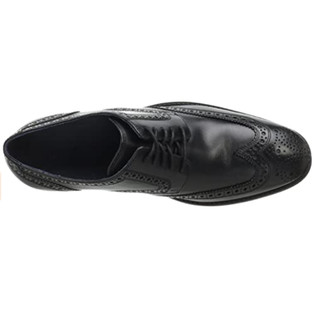 COLE HAAN Clayton Oxford 男士真皮休闲鞋 Black US7