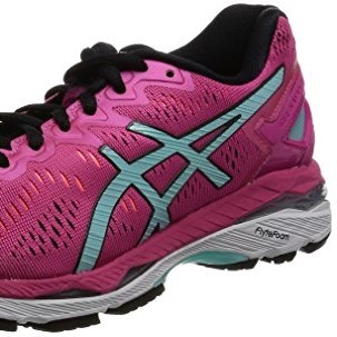 ASICS 亚瑟士 GEL-KAYANO 23 跑鞋 粉红/水蓝色 34