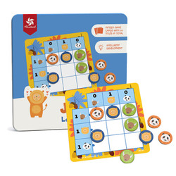 Pinwheel 磁性数独游戏棋教具小学生玩具亲子男孩女孩幼儿童生日礼物 3-5岁 丛林便携装 *2件