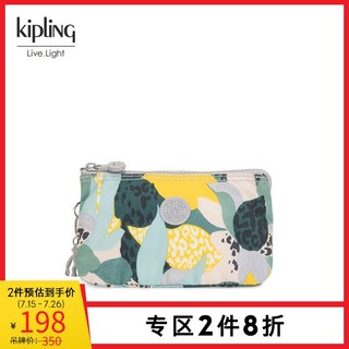 kipling女包迷你帆布包20新款时尚简约手拿包零钱包|CREATIVITY L