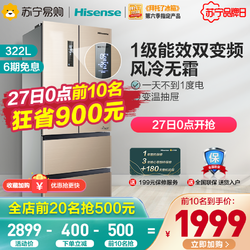 Hisense 海信 BCD-322WNK1DPUS 322升 多门冰箱