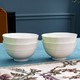 京东PLUS会员：應州東進 色釉新骨瓷和青双色碗盘套装 4.5英寸 8个装