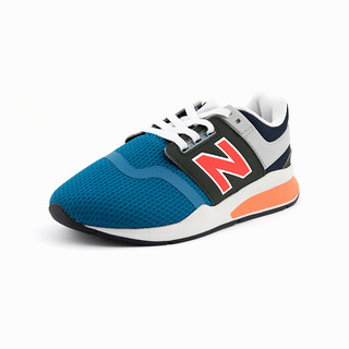 new balance 男童简约透气运动鞋 浅蓝色 1码