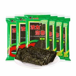 波力 海苔零食大礼包 一大箱+凑单品