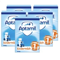 Aptamil 爱他美 婴幼儿奶粉 1+段 600g 5罐 *2件 +凑单品