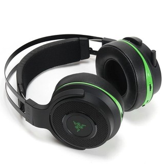 RAZER 雷蛇 战戟鲨终极版 Xbox One 无线专用 头戴式耳机 黑色