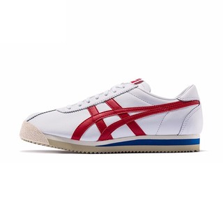 Onitsuka Tiger 鬼塚虎 TIGER CORSAIR系列 中性休闲运动鞋 D713L-0123 白色/正红色 42