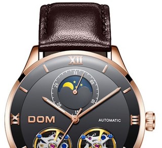 DOM 星辰系列 1270GL-1M 男士自动机械手表