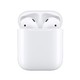 百亿补贴：Apple 苹果 AirPods（二代）真无线蓝牙耳机 有线充电盒版